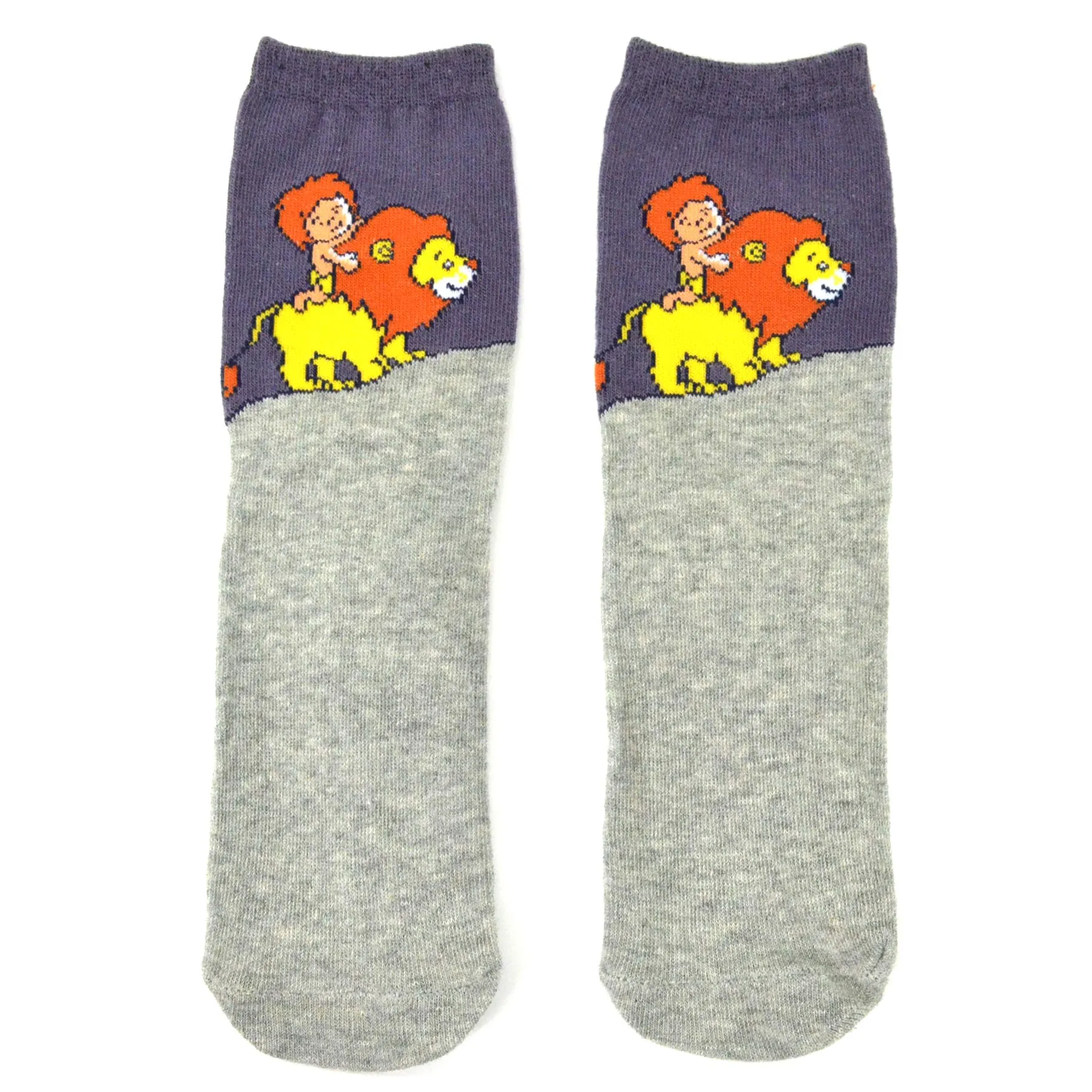 1 Pair Tarzanimals Crew Socks