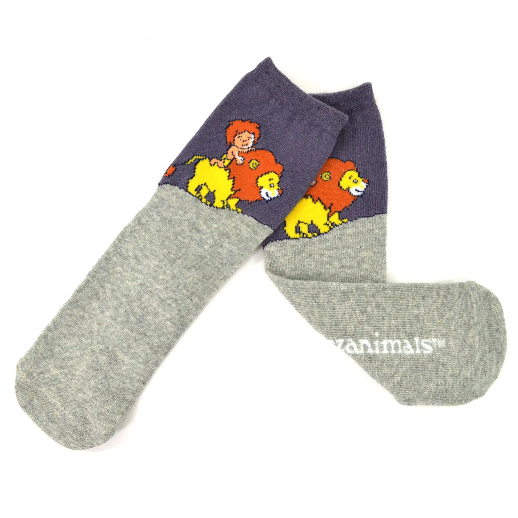 1 Pair Tarzanimals Crew Socks