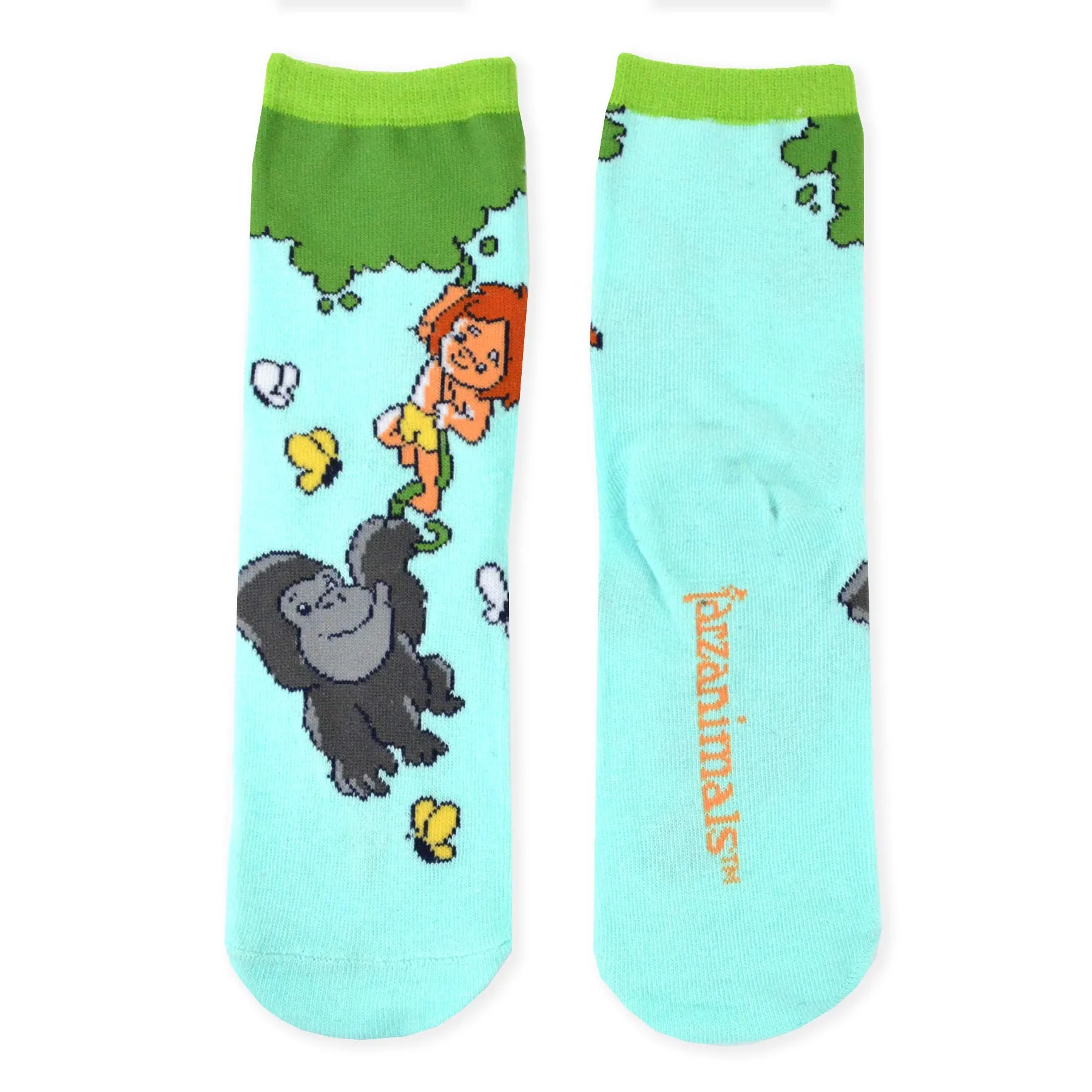 1 Pair Tarzanimals Crew Socks