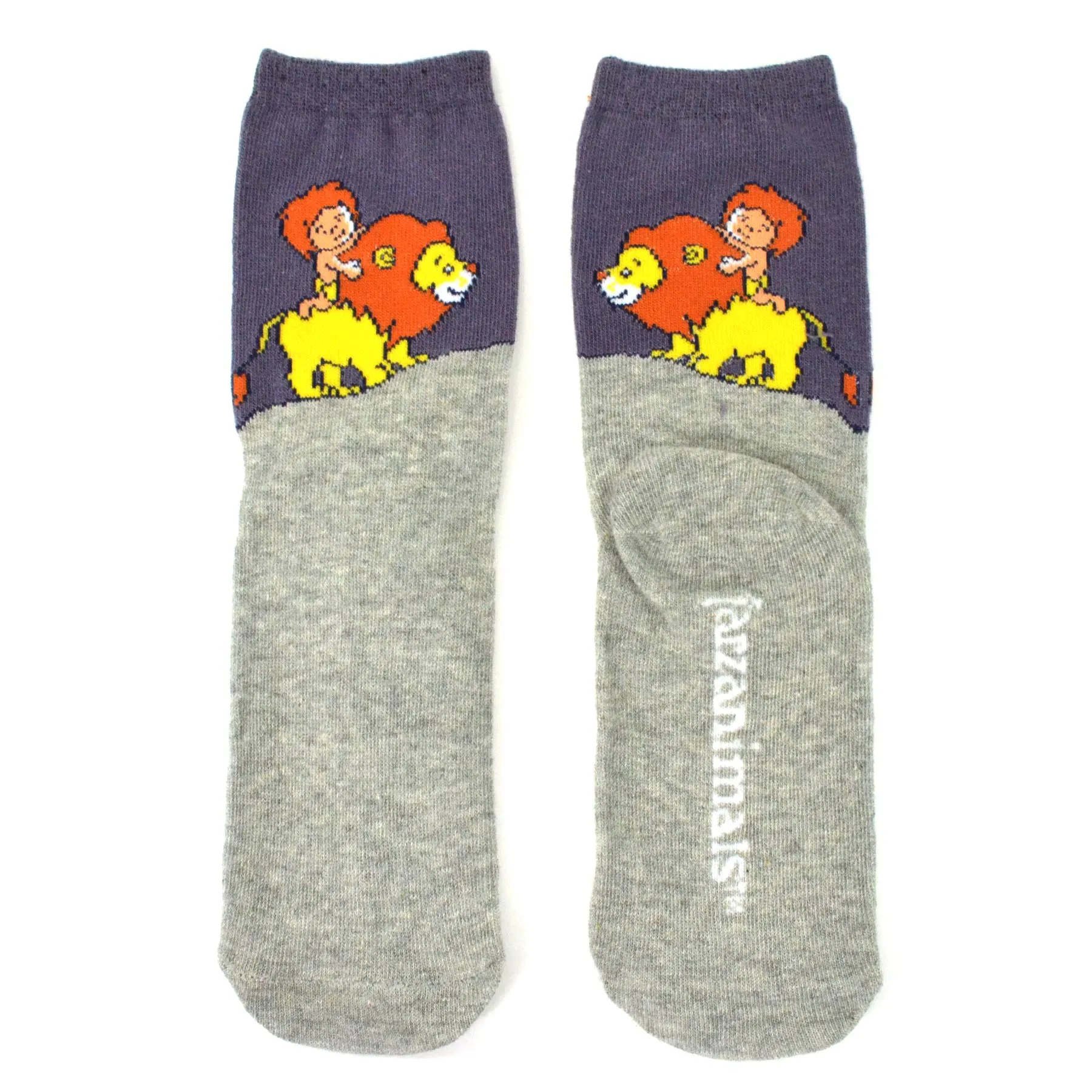 1 Pair Tarzanimals Crew Socks