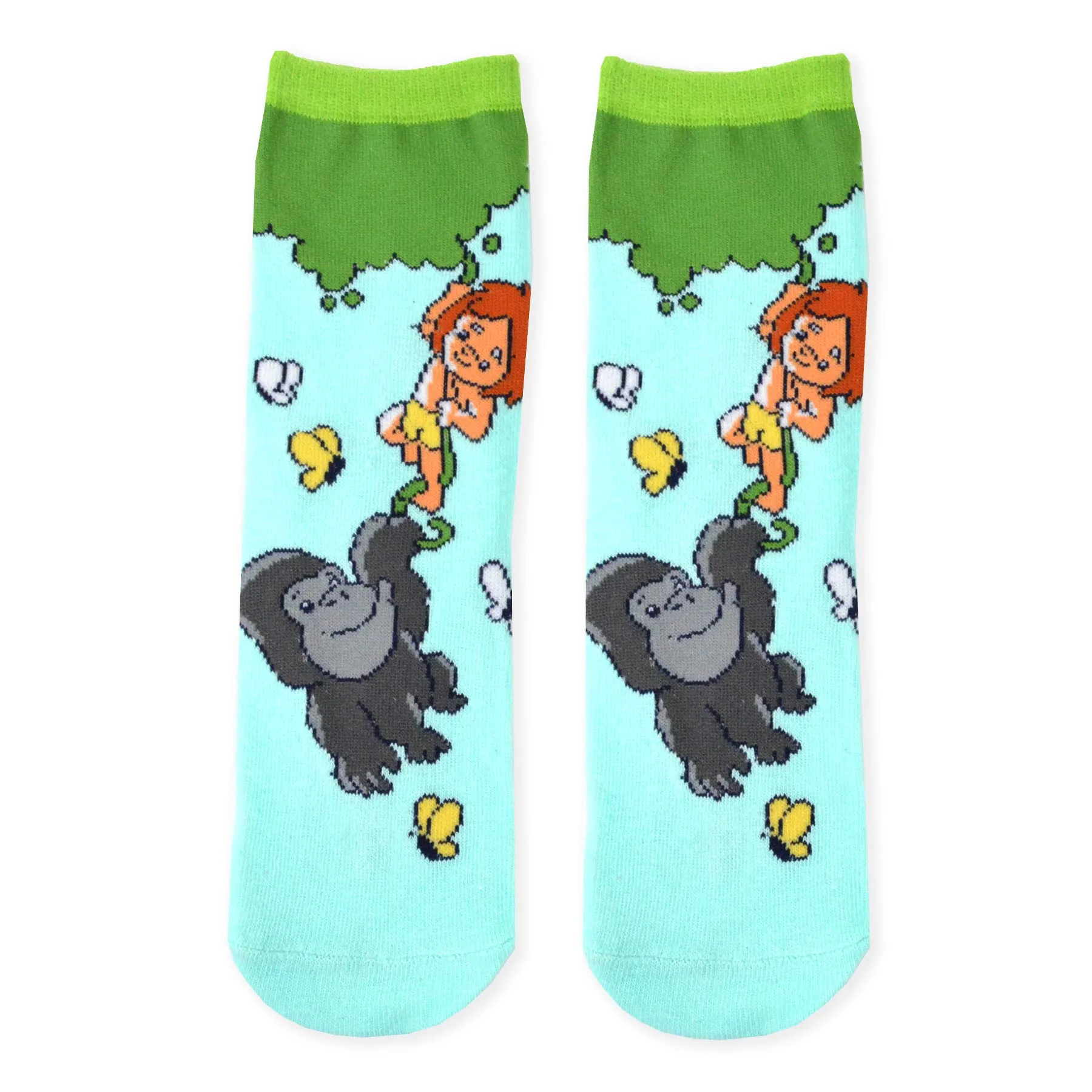 1 Pair Tarzanimals Crew Socks