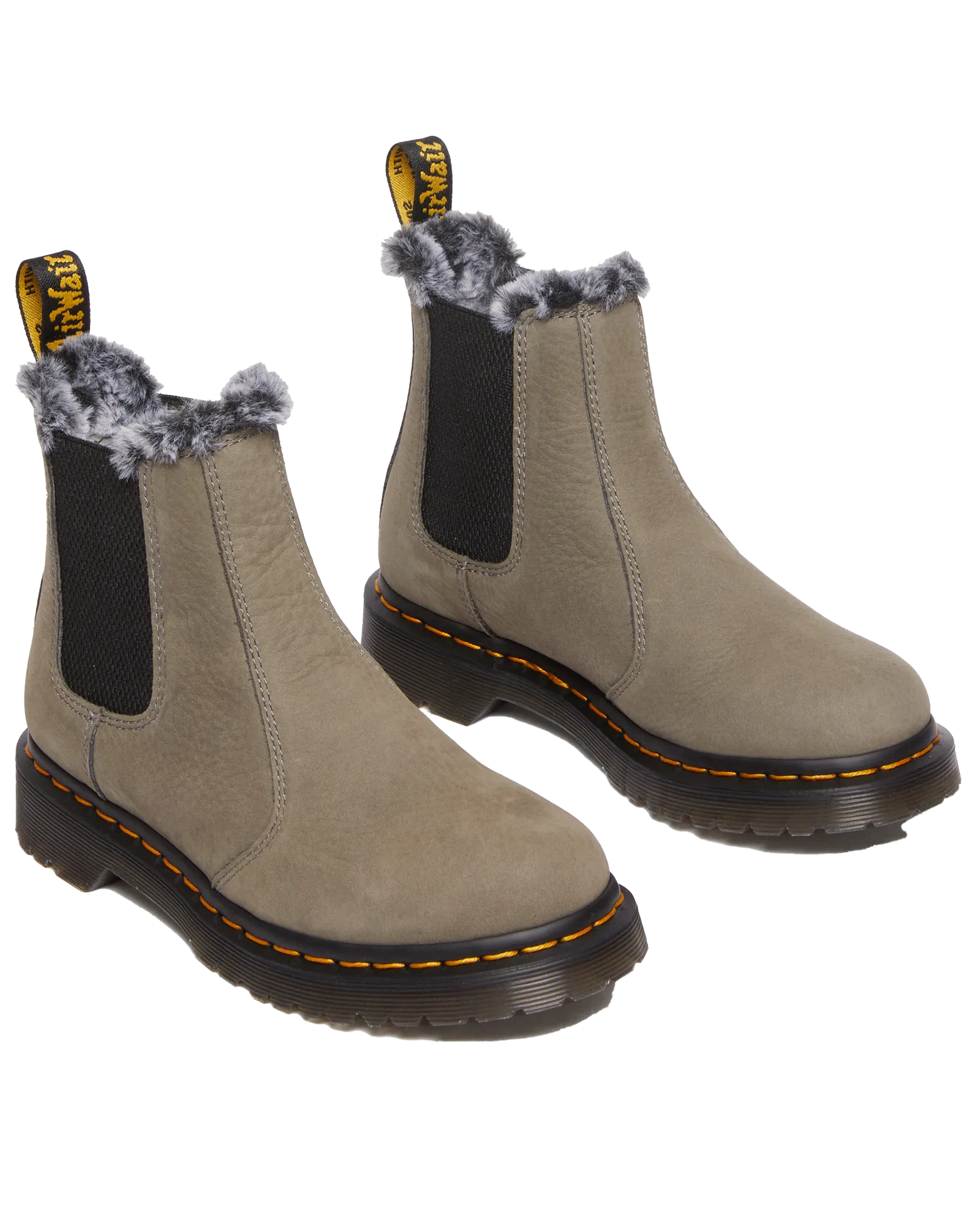 2976 Leonore Milled Nubuck Boot in Nickel Grey