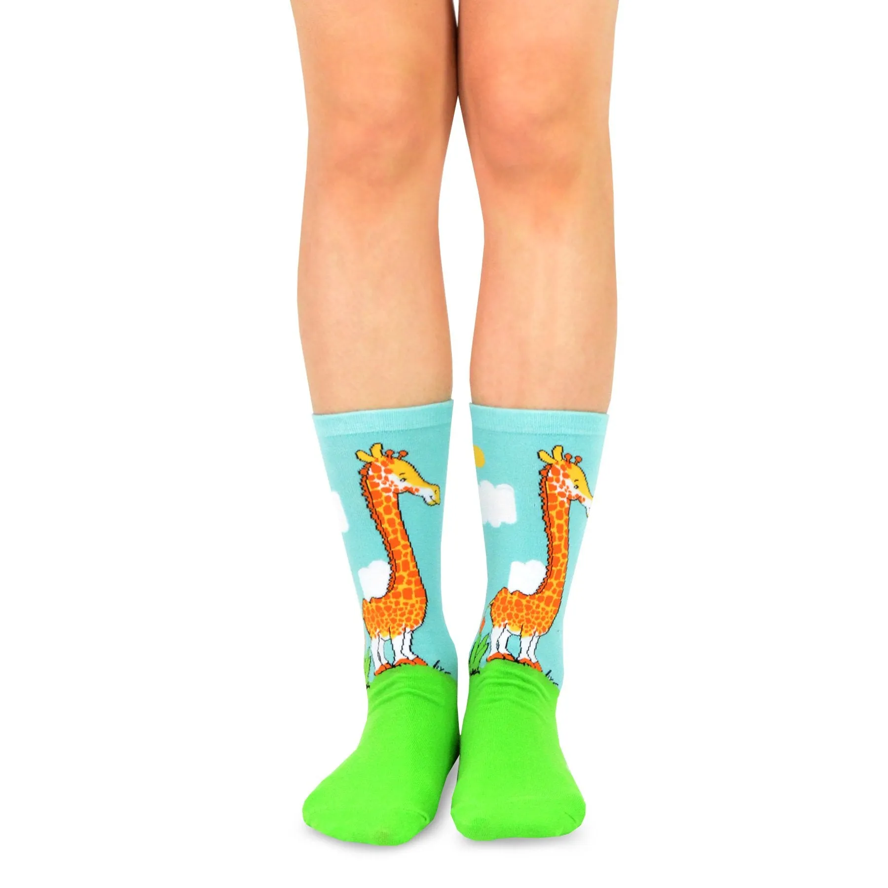 3 Pair Jungle Fun Crew Socks