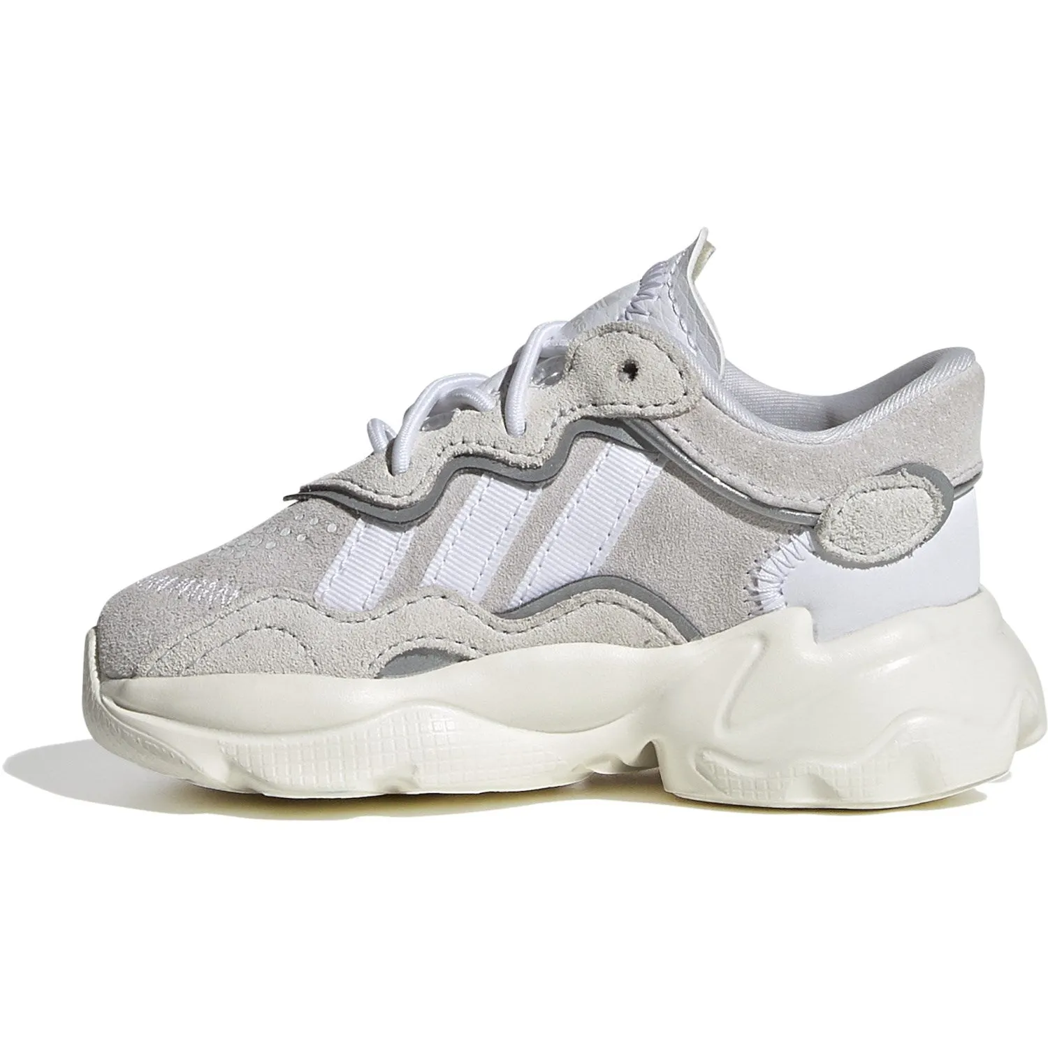 adidas Originals Crystal White/Cloud White/Off White Ozweego El I Sneakers