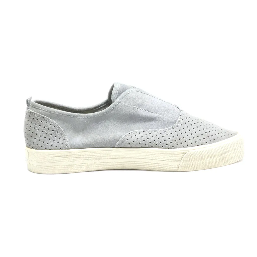 American Eagle Low-Top Sneakers Suede Grey Colour For Women