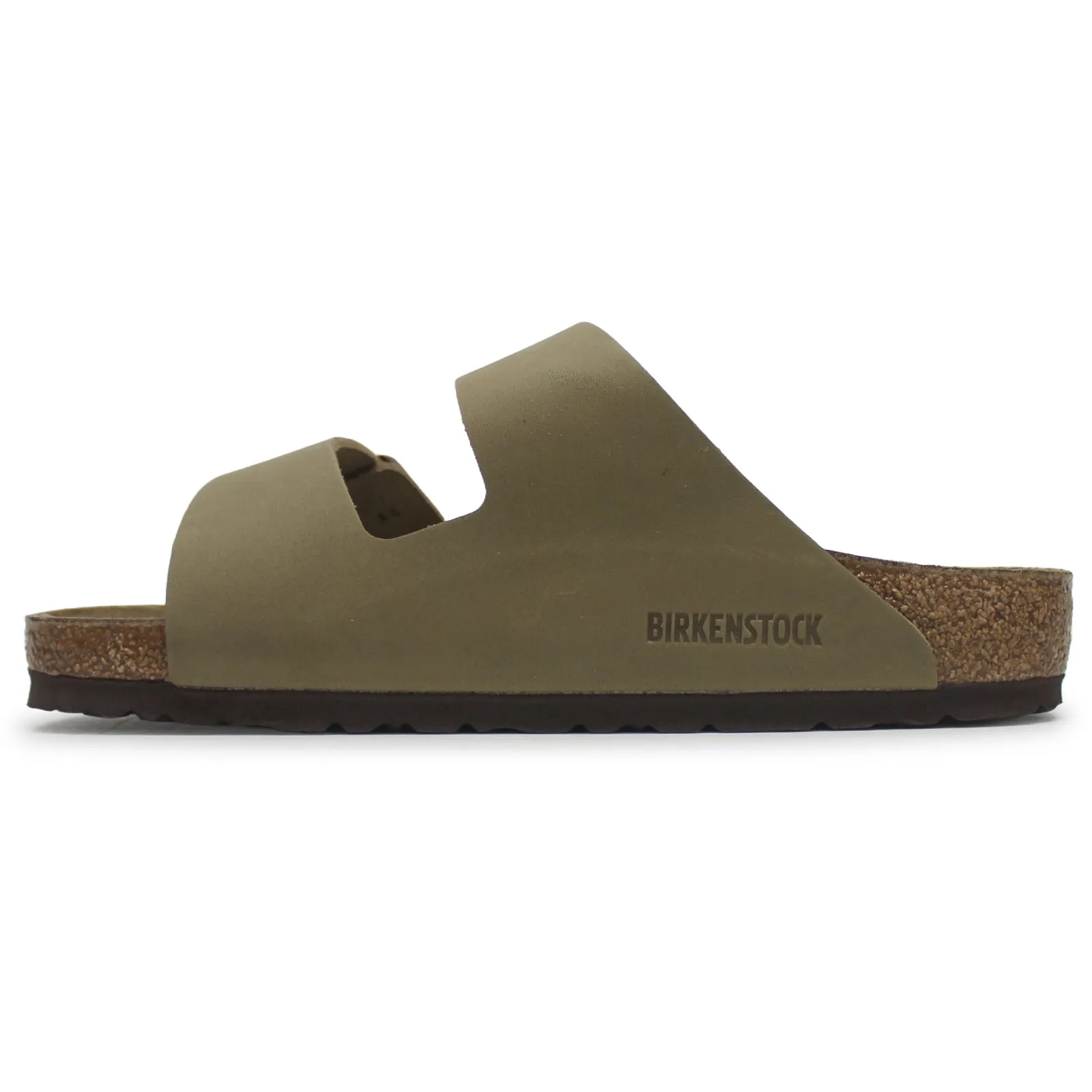 Arizona Nubuck Leather Unisex Slide Sandals