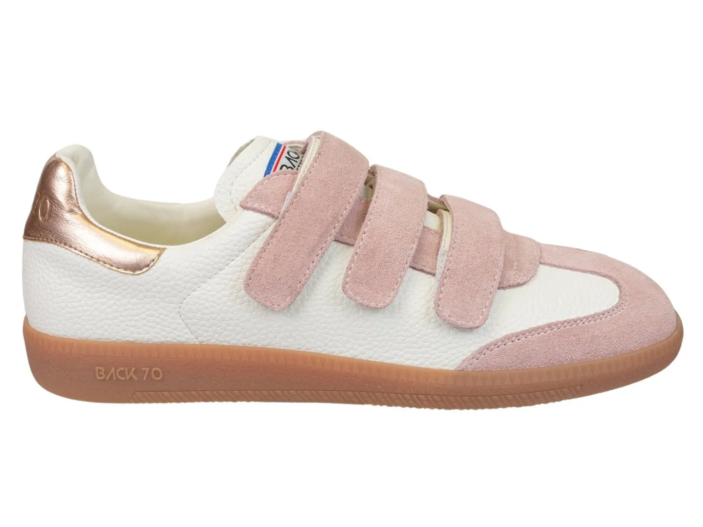 BACK 70 - MIAS in WHITE PINK Sneakers