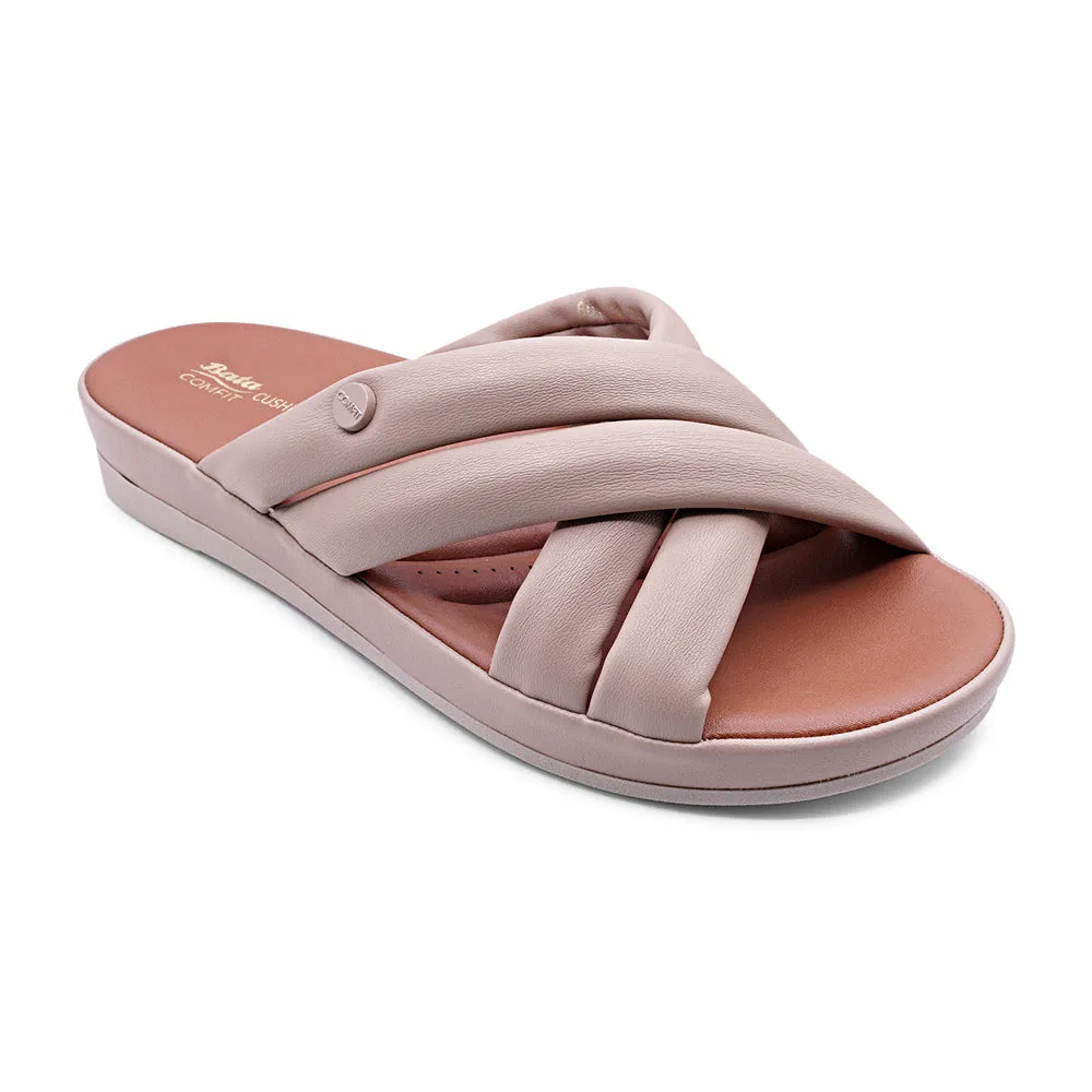 Bata Comfit RIDE FIT Slip-On Flat Sandal for Women