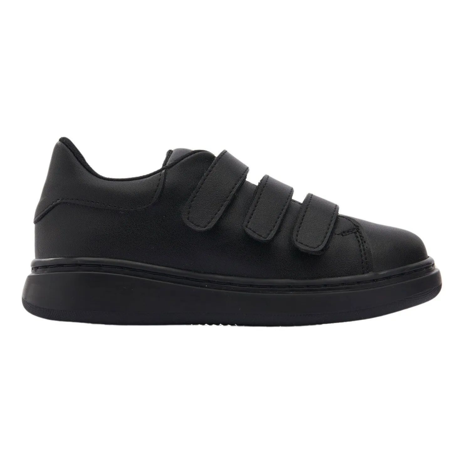 Black Velcro Sneakers