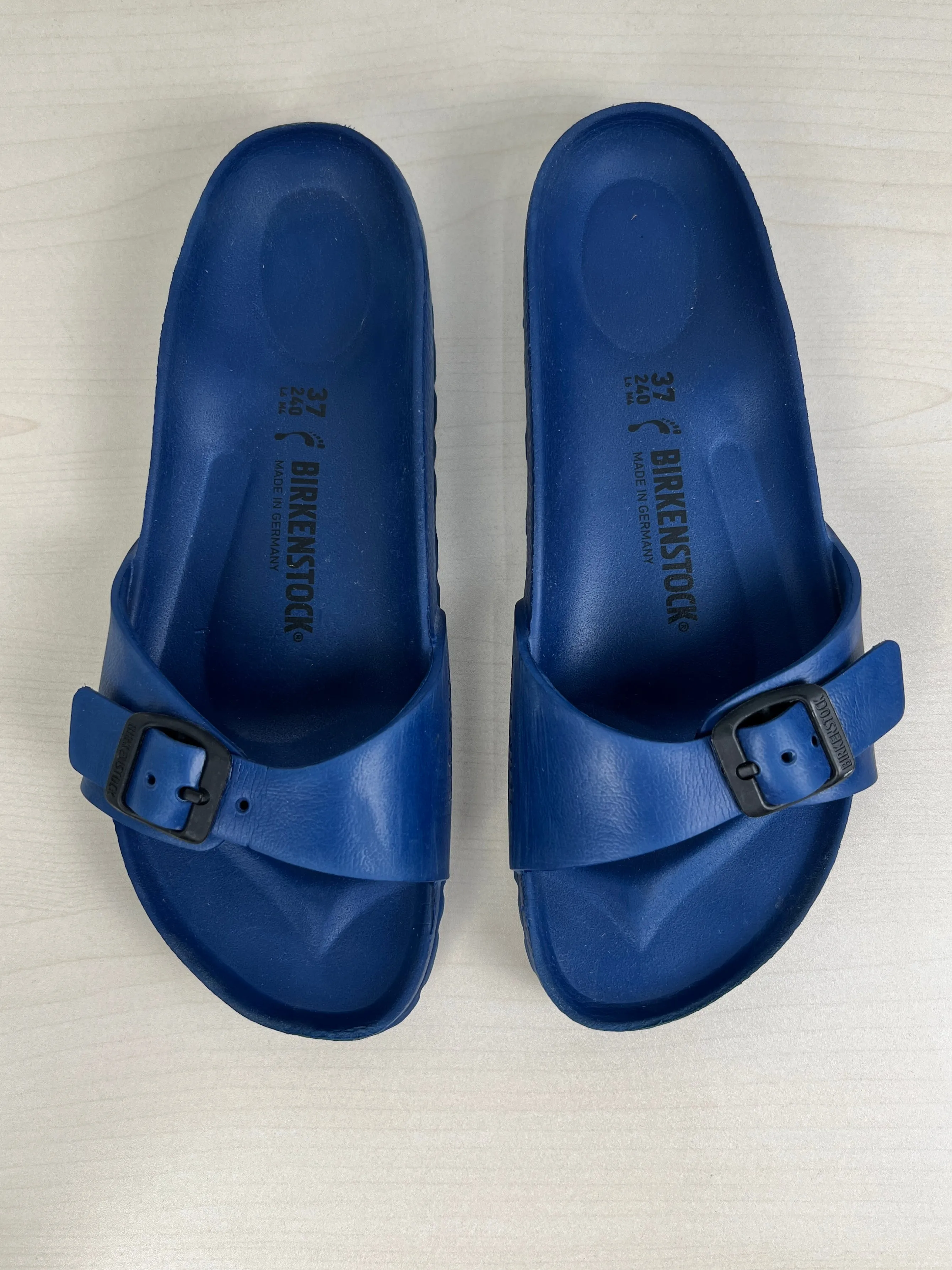 Blue Sandals Sport Birkenstock, Size 7