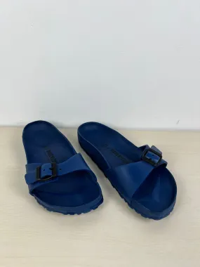 Blue Sandals Sport Birkenstock, Size 7