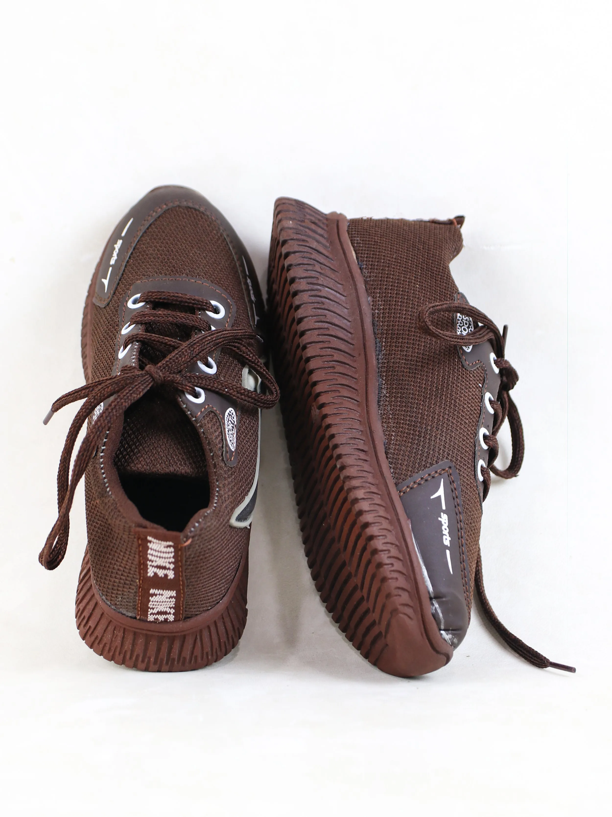 BS44 Boys Jogger Shoes 8Yrs - 17Yrs Brown