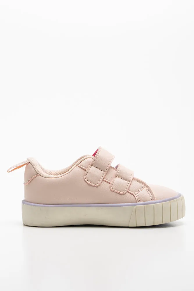 Butterfly Velcro Sneaker Pink