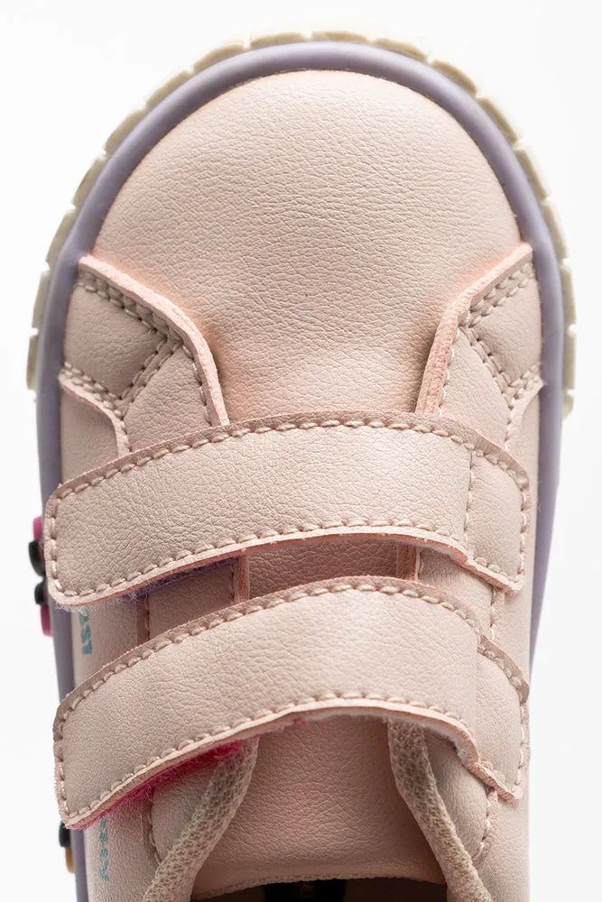 Butterfly Velcro Sneaker Pink