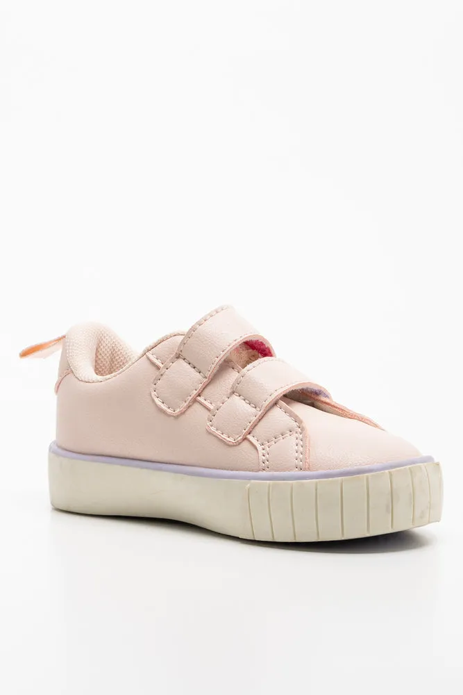 Butterfly Velcro Sneaker Pink