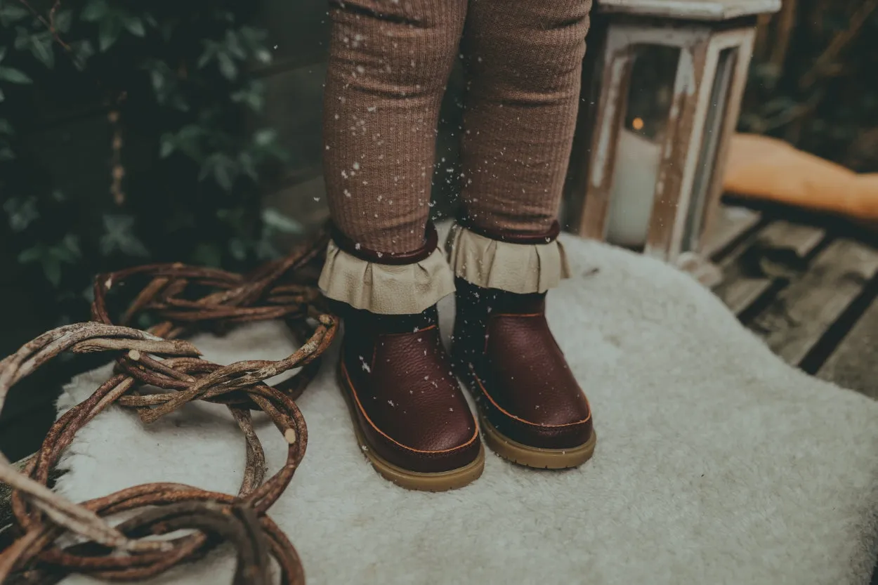 Chrissie | Burgundy Leather