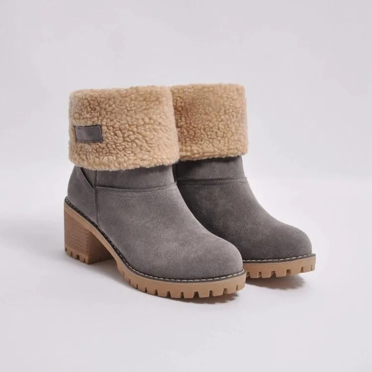 Cozy Feet Women's Winter Fur Boots