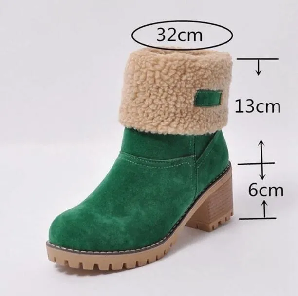 Cozy Feet Women's Winter Fur Boots