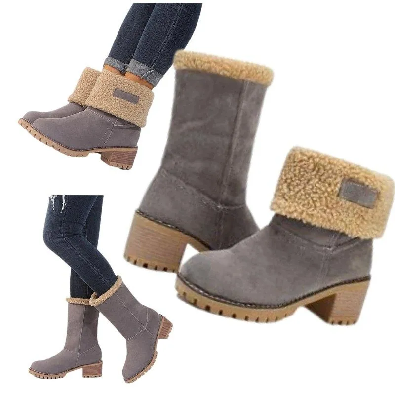 Cozy Feet Women's Winter Fur Boots