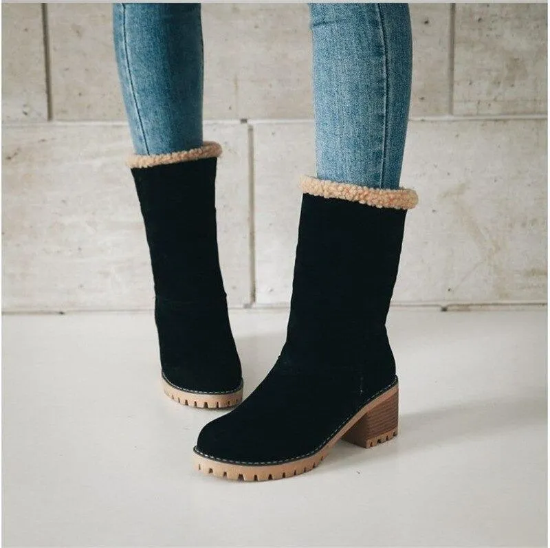 Cozy Feet Women's Winter Fur Boots