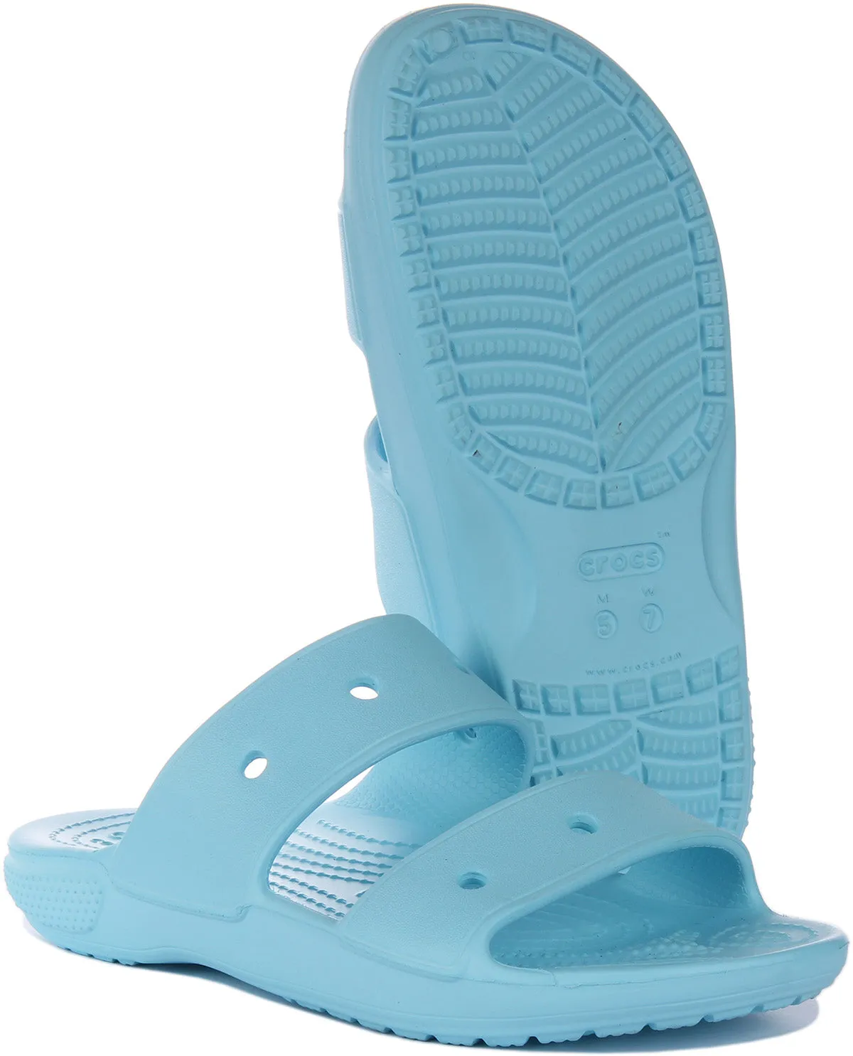 Crocs Classic Crocs Slide In Light Blue