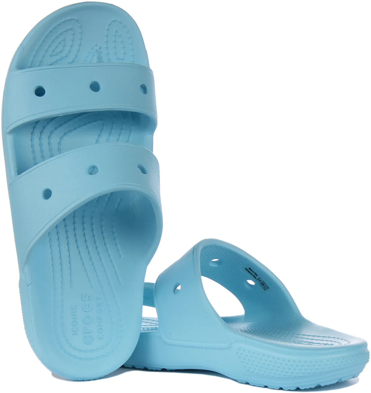 Crocs Classic Crocs Slide In Light Blue