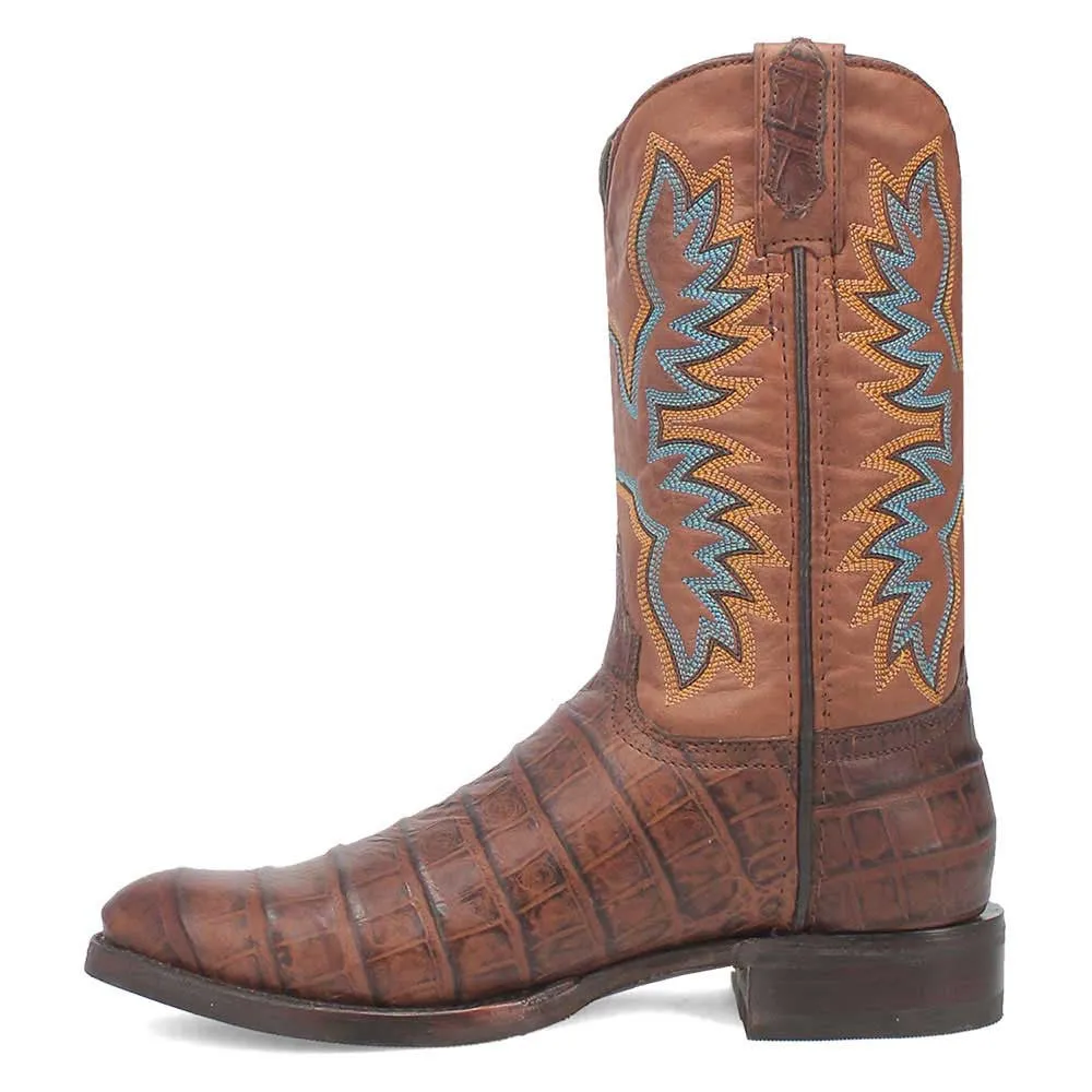 Dingo Trail Boss Round Toe Brown Leather Boots