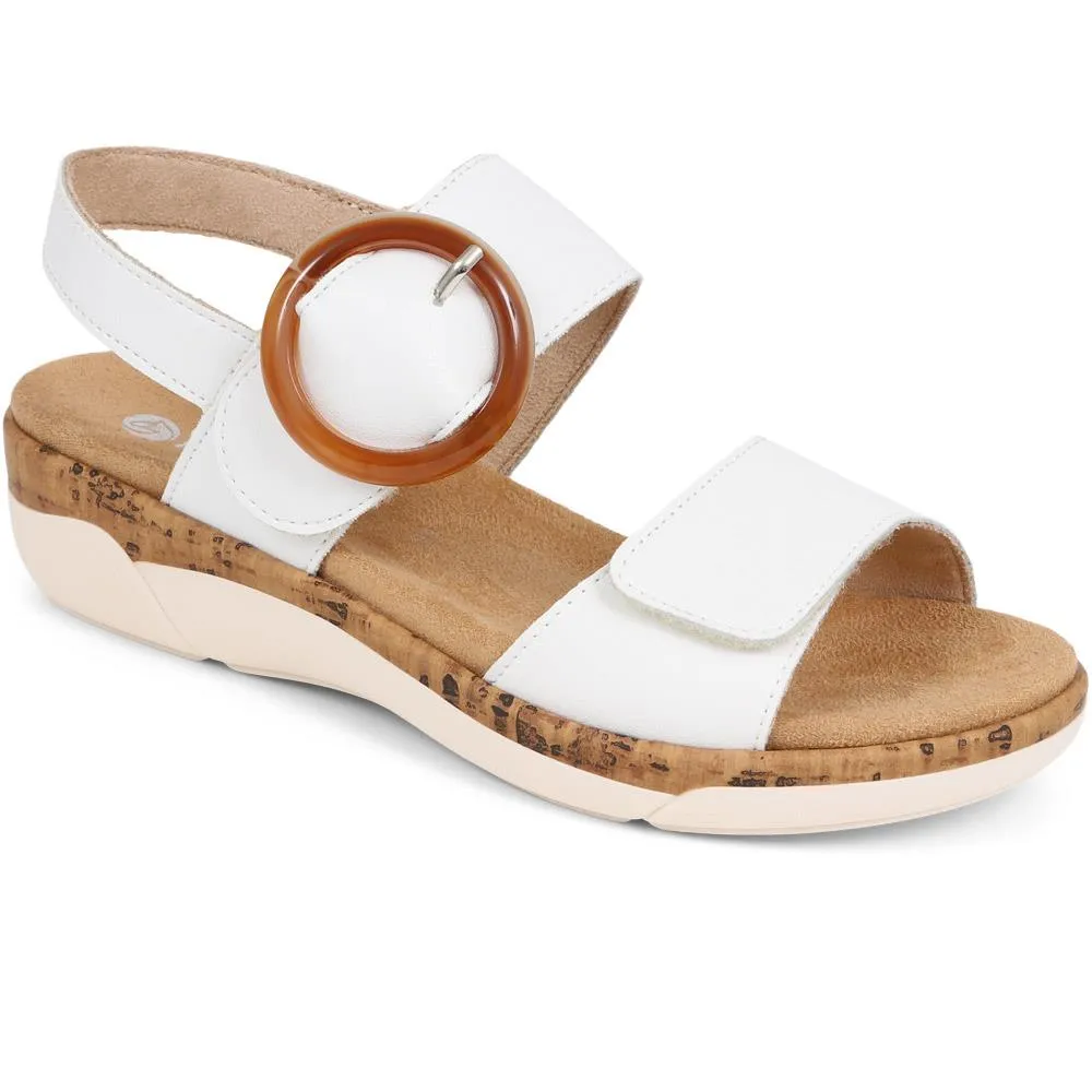 Dual Fitting Two-Tone Sandals - DRS33503 / 319 686