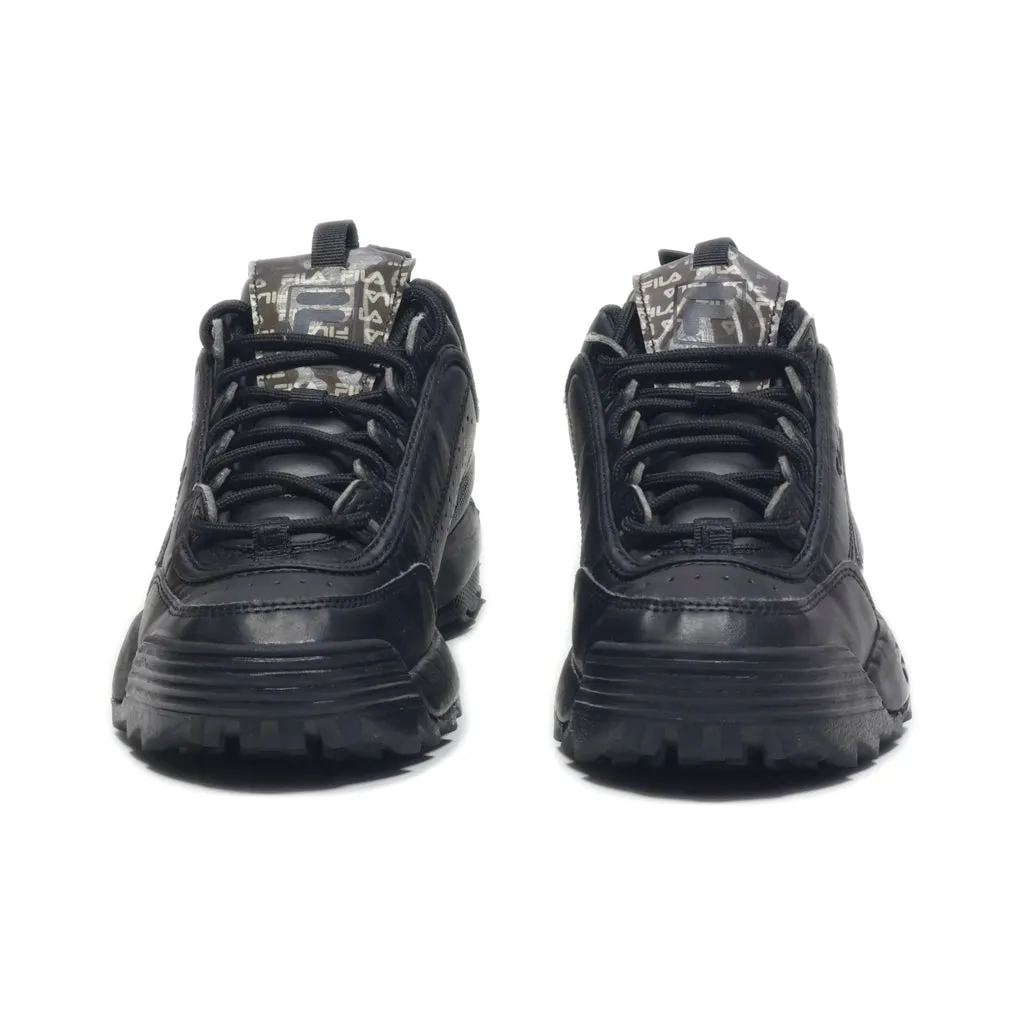 Fila Disruptor Sneakers Leather Black Colour For Kids