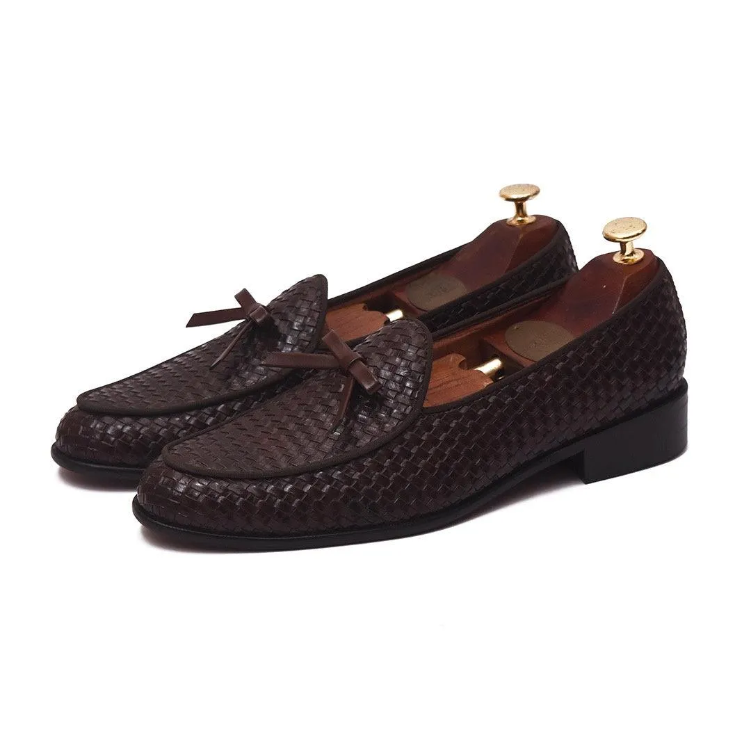 HAMMEL - BROWN KNOT SLIP-ON