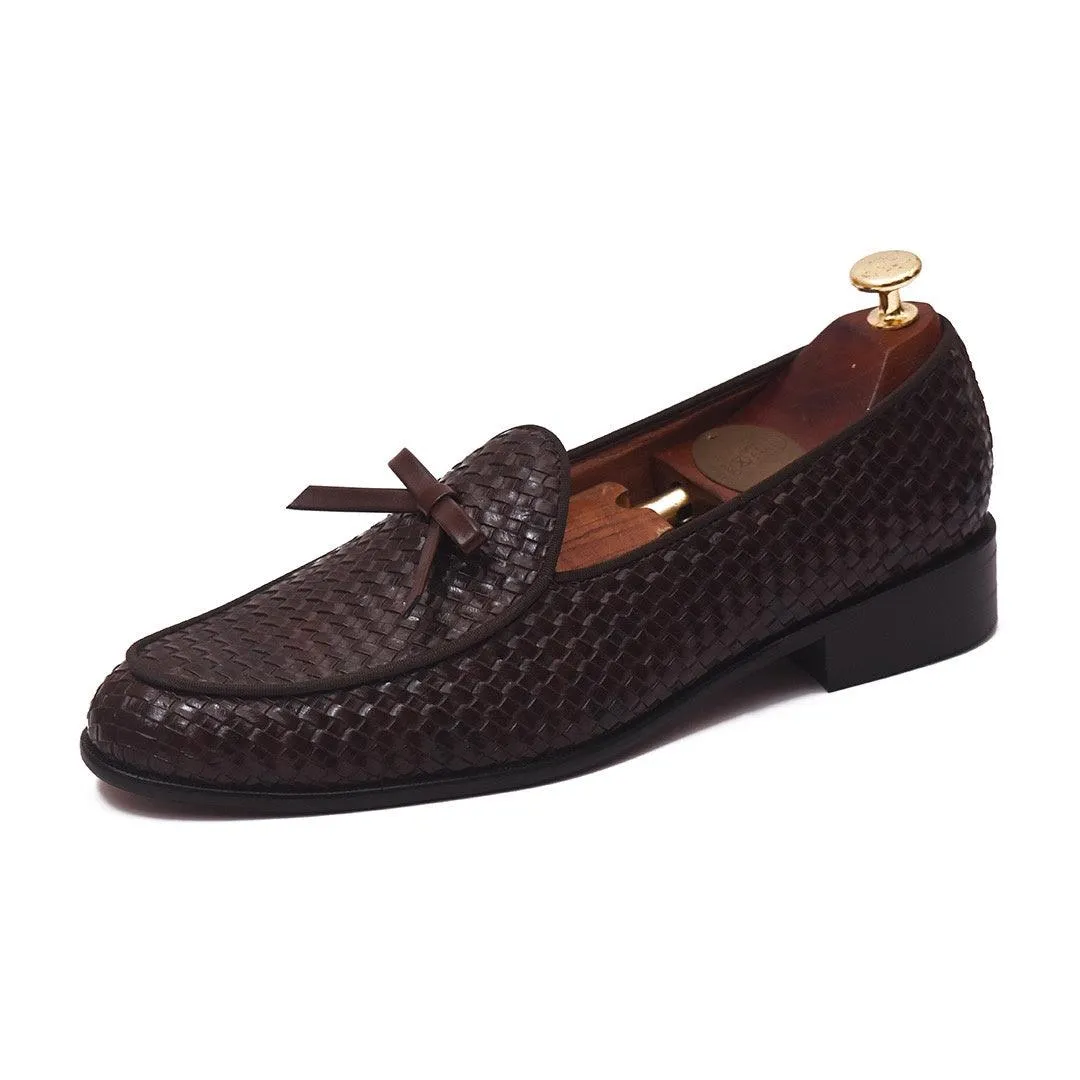 HAMMEL - BROWN KNOT SLIP-ON