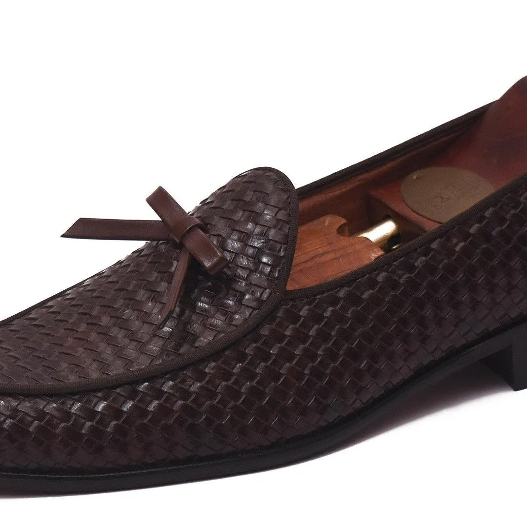 HAMMEL - BROWN KNOT SLIP-ON