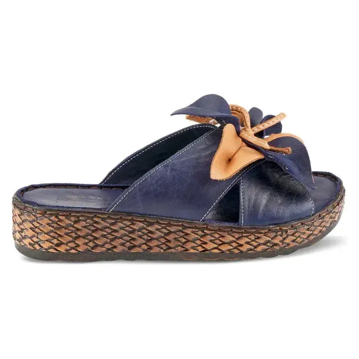 Hilary Sandals - Navy