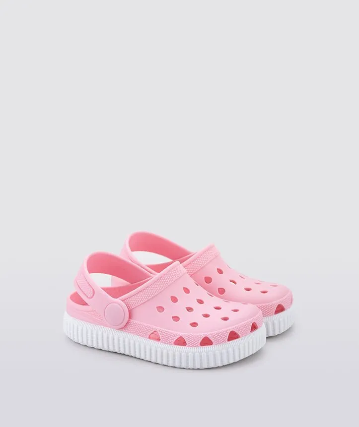 Igor: Sun Kids Slip-On Clogs - Rosa Pink