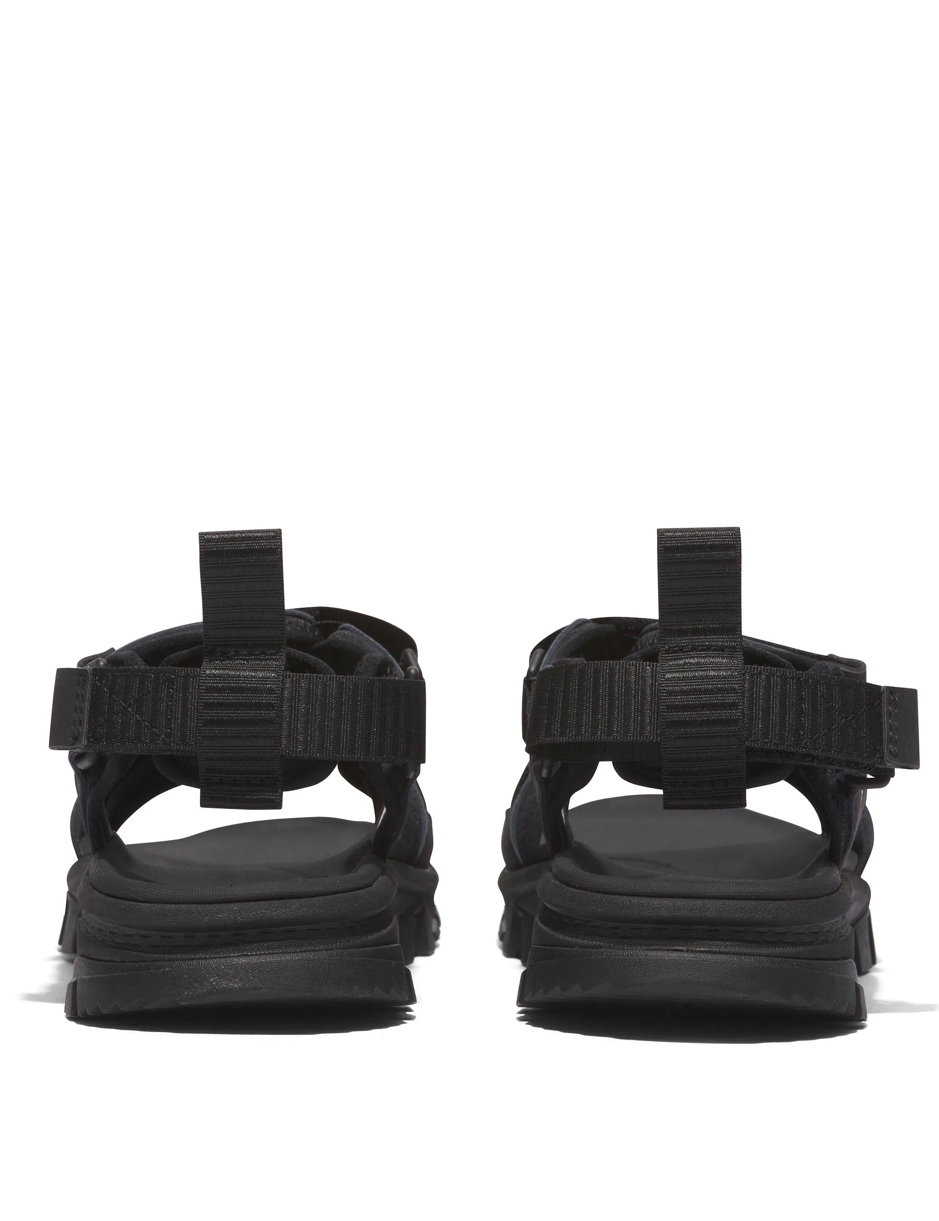 Lincoln Peak 2-Strap Sandal - Black Leather