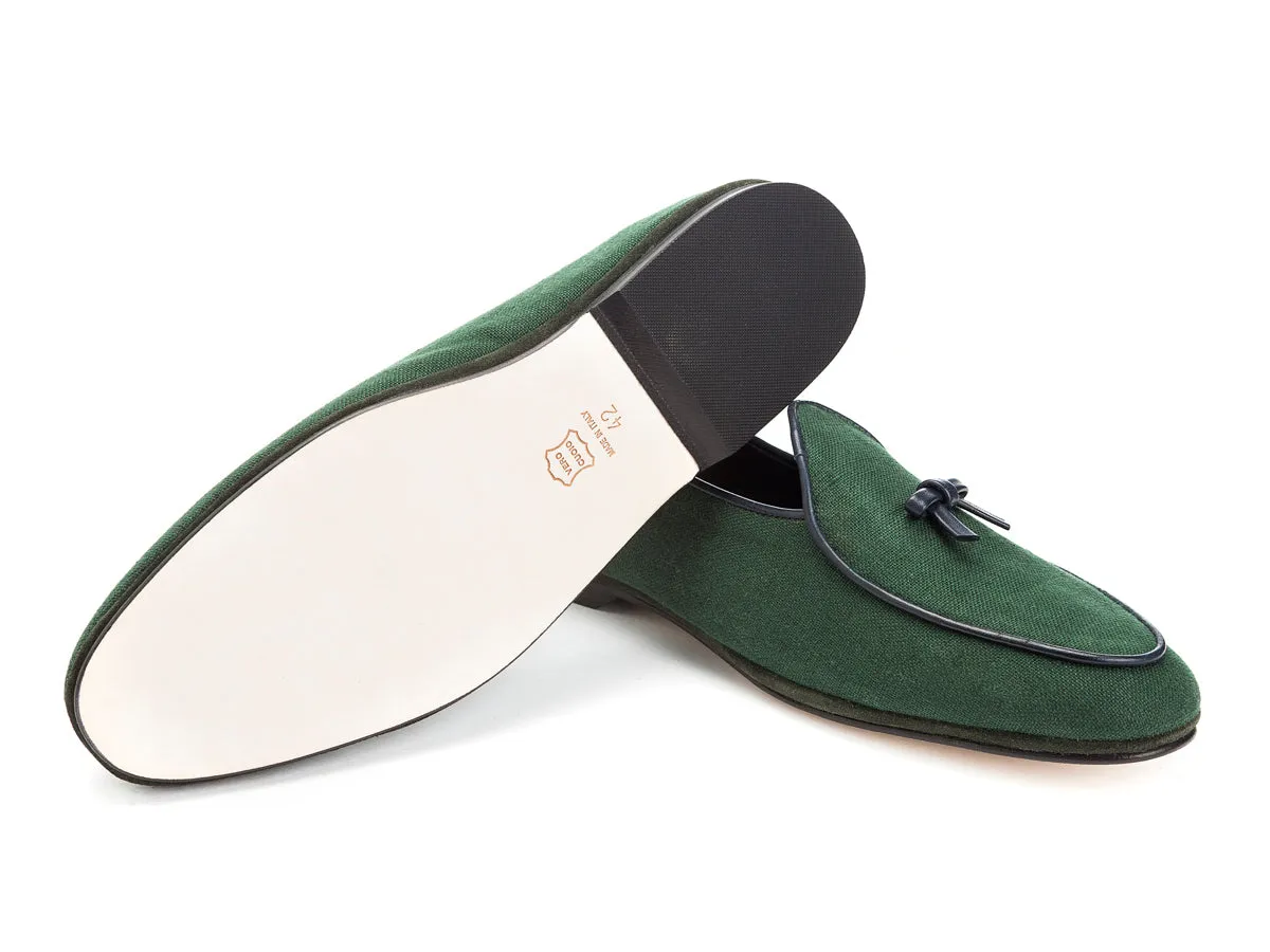 Marphy Loafer Limited Edition Green Linen