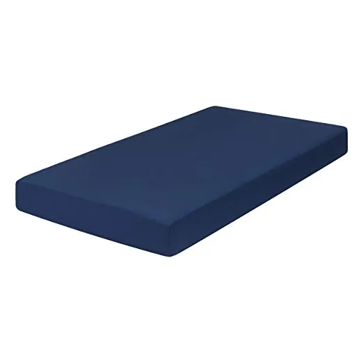 Navy/Gray 2-Pack Fitted Crib Sheets