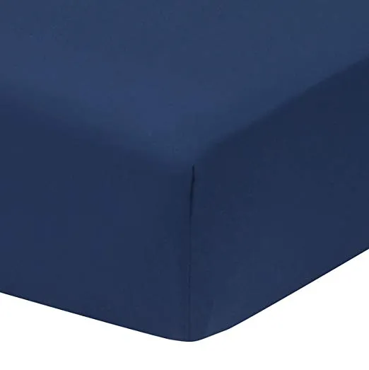 Navy/Gray 2-Pack Fitted Crib Sheets