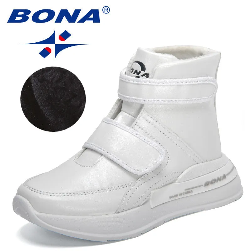 New Designers Trendy Boots Children Outdoor Anti-slip High Top Boots