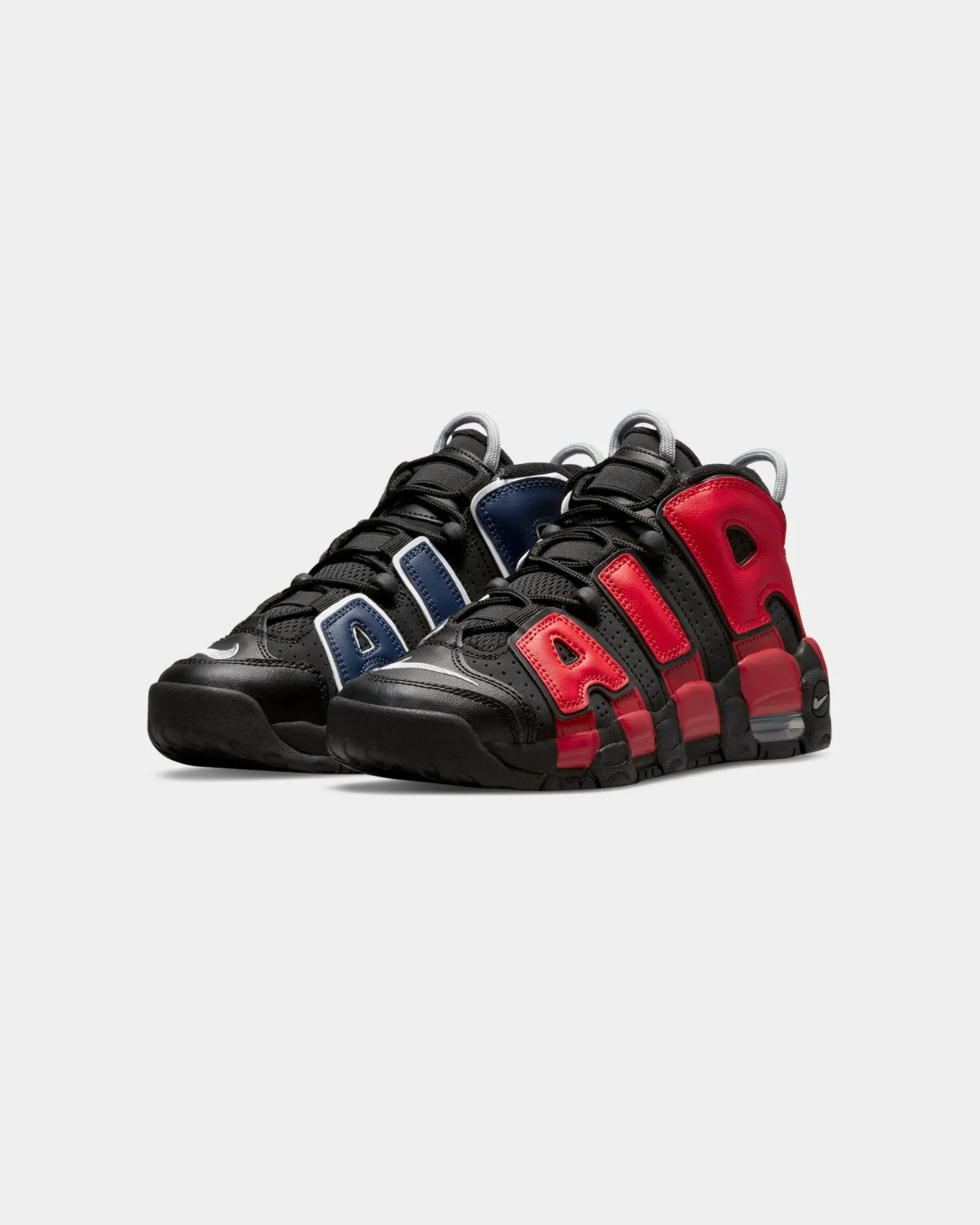 Nike Kids' Air More Uptempo (GS) Black/University Red/Midnight Navy