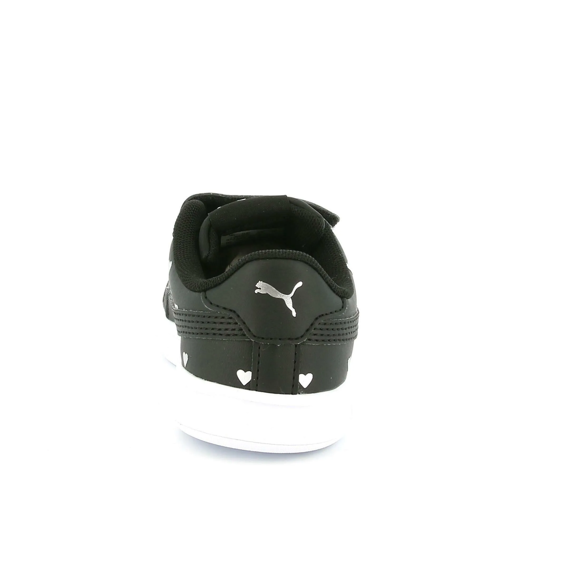 Puma sneakers da bambina con velcro Smash v2 L Studs V PS 374844 01 black