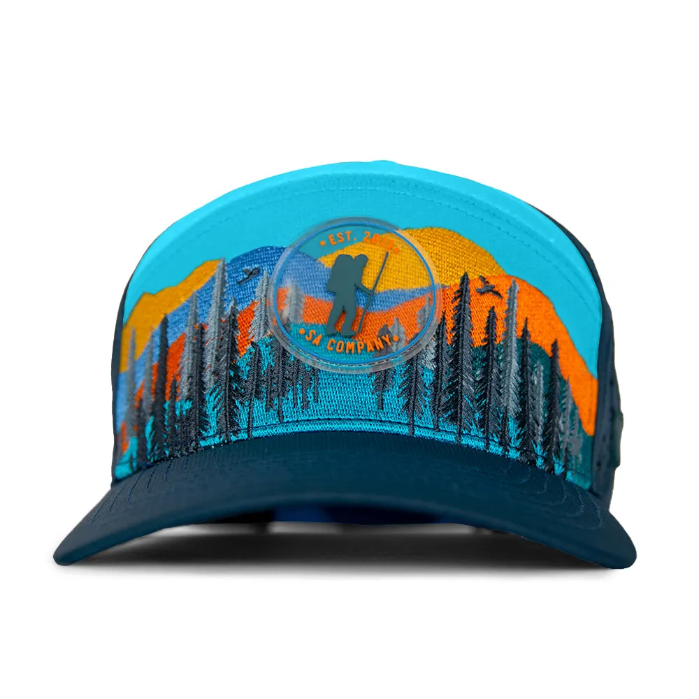 Special Edition Performance Snapback | Take a Hike | Blue/Aqua PreOrder