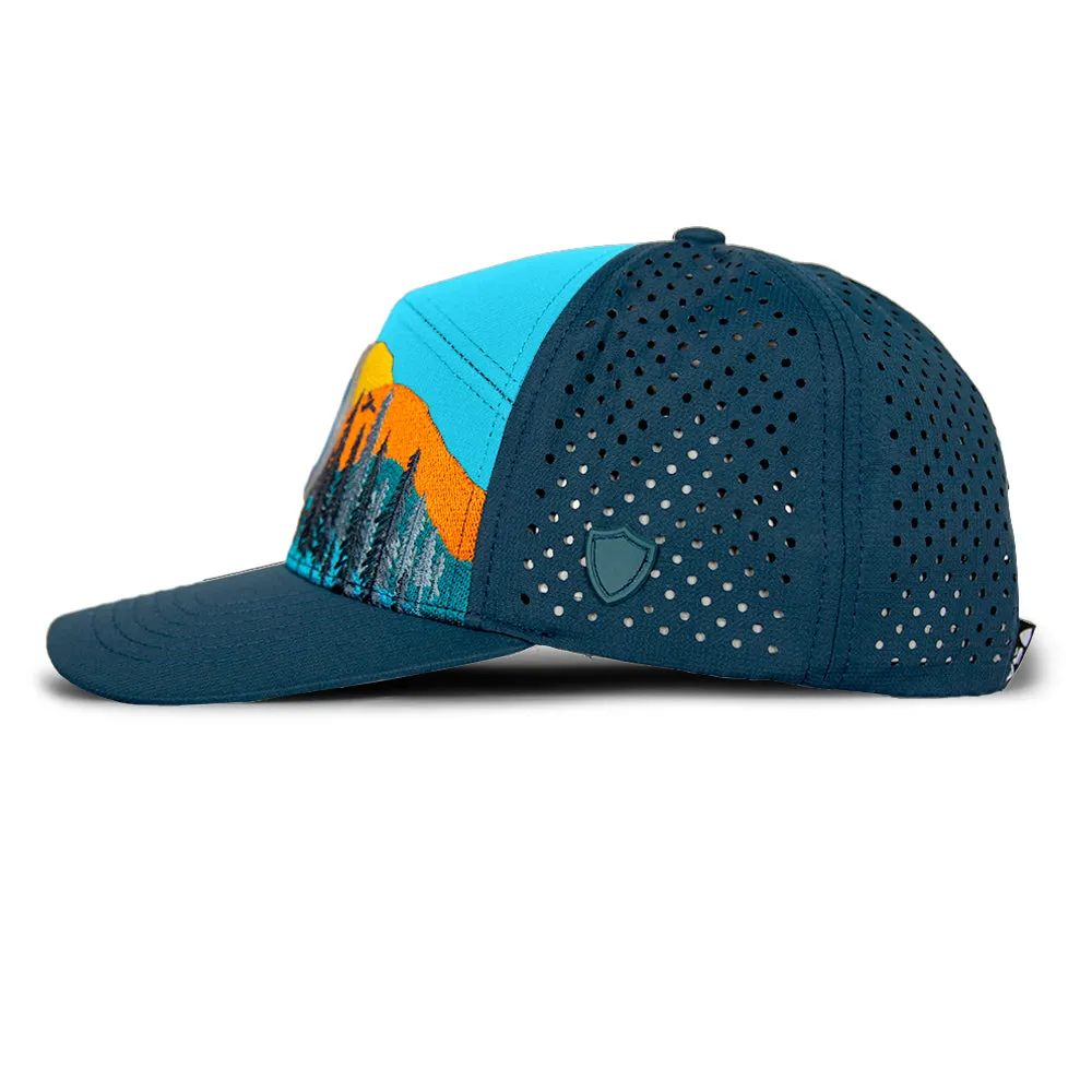 Special Edition Performance Snapback | Take a Hike | Blue/Aqua PreOrder