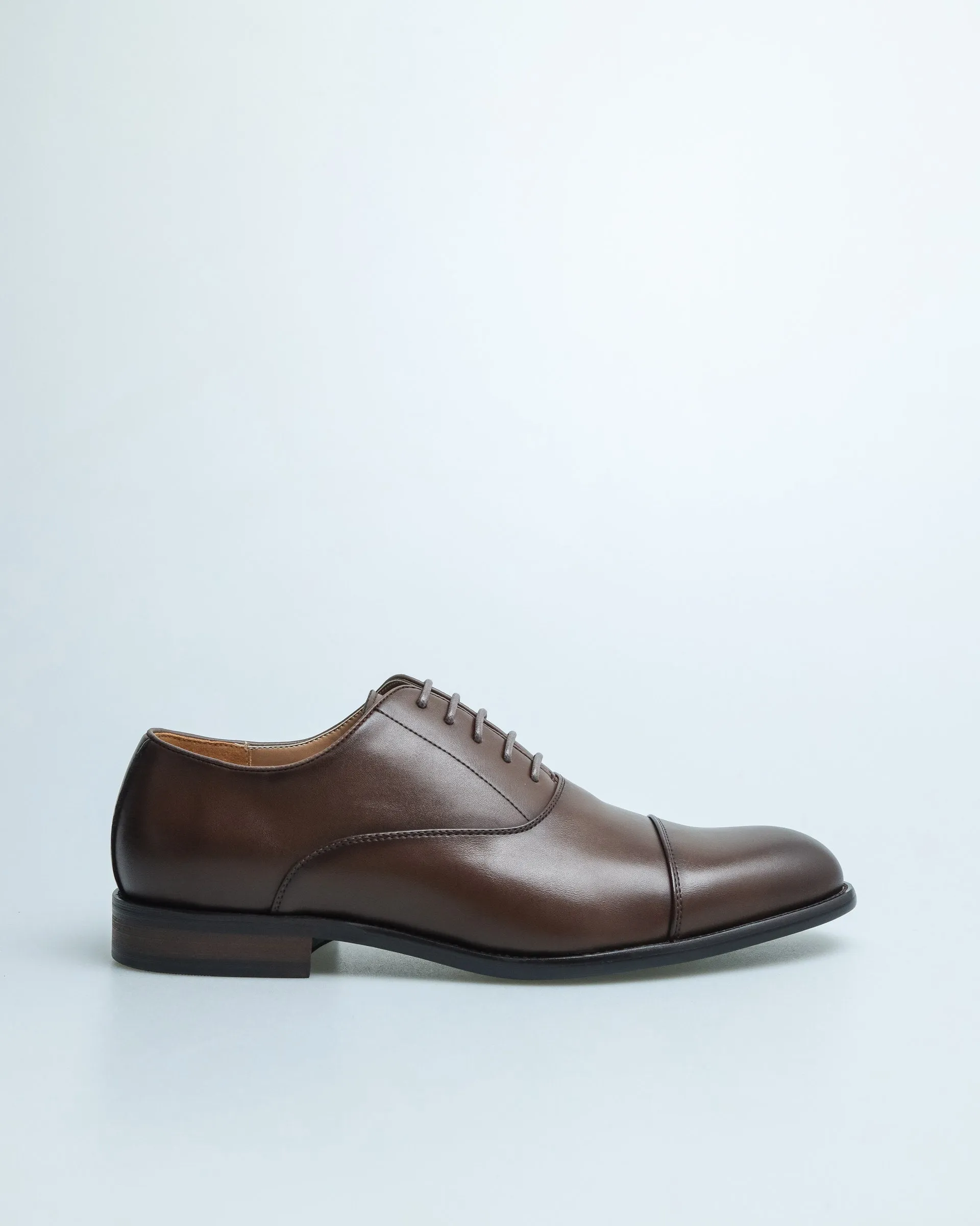 Tomaz F394 Men's Cap Toe Oxford (Coffee)